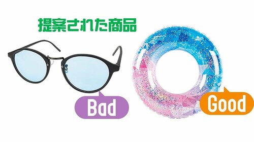夏のレジャーグッズ：提案商品の差が激しい イメージ2