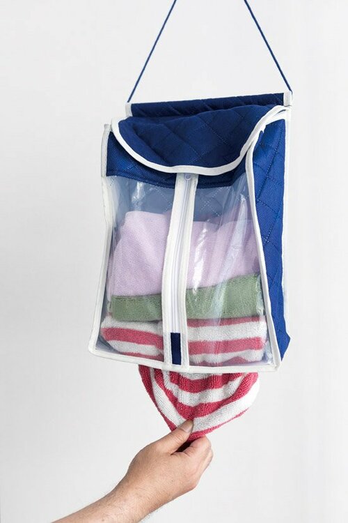 タオルがいつも清潔に保管できるこんな収納いかが イメージ