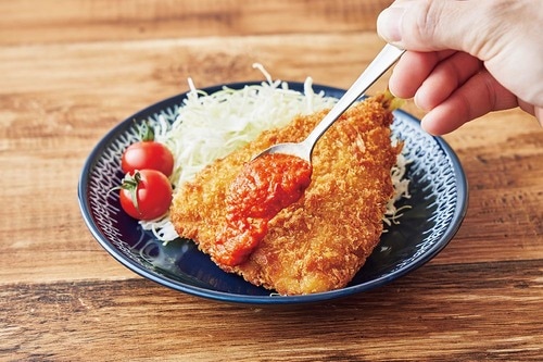 おすすめアレンジ1:定番ソースの代わりに