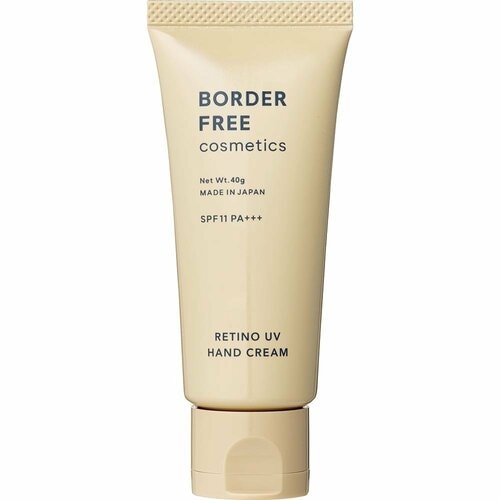 メンズハンドクリームおすすめ BORDER FREE cosmetics レチノUV ハンドクリーム イメージ