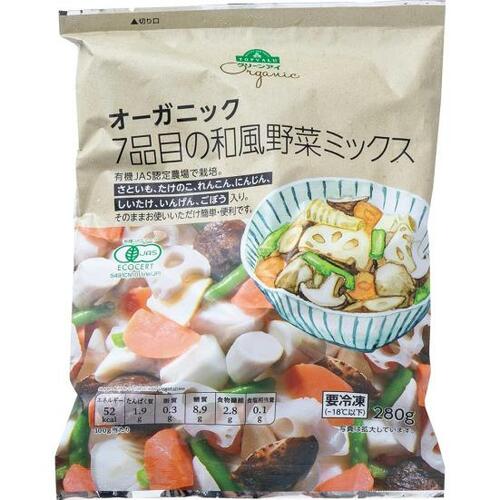 レンコンが◎イオン「オーガニック7品目の和風野菜ミックス」 イメージ