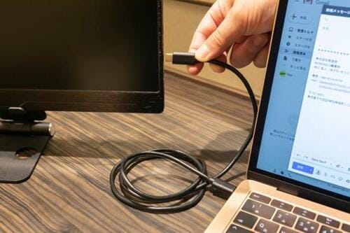 接続カンタン、コンパクト4K対応のモバイルモニター イメージ4