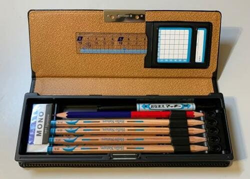 昔ながらの定番ふでばこクツワ「合皮筆入」 イメージ2