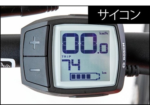 e-bikeおすすめ キャノンデール Quick Neoディスプレイ操作ボタン一体のサイコン イメージ2