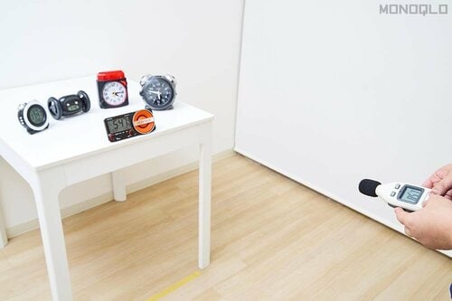 テスト1：音の大きさ 大音量目覚まし時計おすすめ イメージ