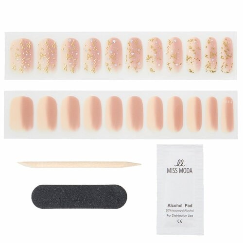 ジェルネイルシールおすすめ MISS MODA ネイルシール/P18 イメージ2