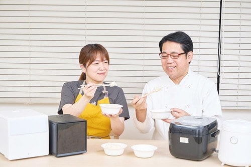 基本的な炊飯性能をチェック 小型炊飯器おすすめ イメージ