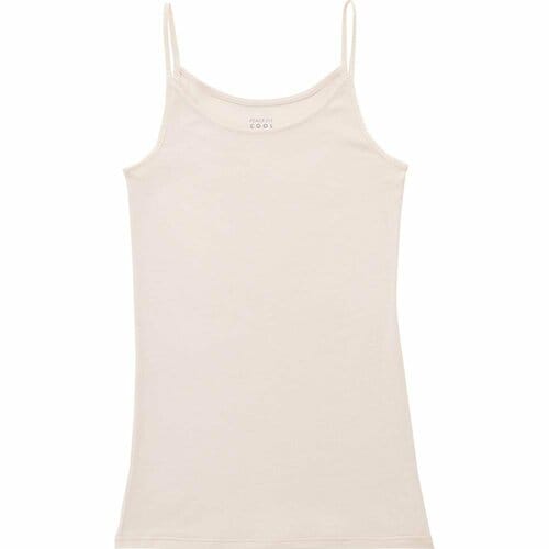 レディース冷感インナーおすすめ トップバリュ PEACE FIT COOL コットン100% キャミソール イメージ