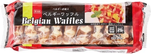 ごはんにもおやつにもなる!「ベルギーワッフル」 イメージ