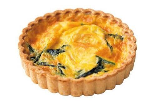 C評価: 生地が硬くてほ香ばしさも乏しいチキンとほうれん草のキッシュ イメージ2
