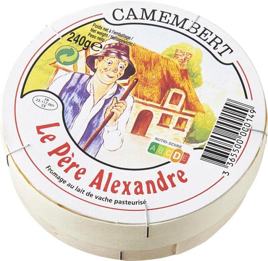 東京ヨーロッパ貿易:フランス カマンベール ペール・アレクサンドル:チーズ