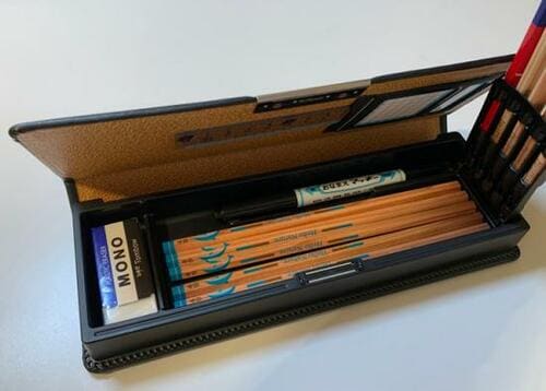昔ながらの定番ふでばこクツワ「合皮筆入」 イメージ4