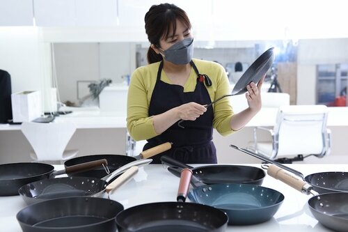 鉄フライパンのテスト方法 鉄フライパンおすすめ イメージ