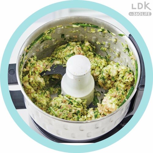 餃子のタネもあっという間 LDKベストバイフードプロセッサーおすすめ イメージ