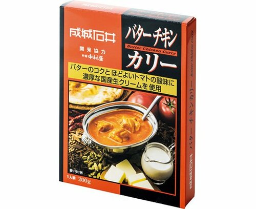 成城石井:成城石井&新宿中村屋:バターチキンカリー 200g:レトルト食品
