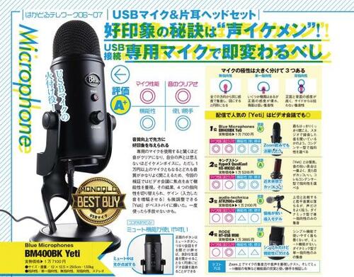 Blue Microphones「Yeti BM400」4