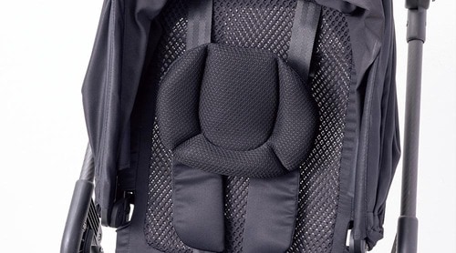 背面がメッシュで通気性もいい！ ベビーカーおすすめ イメージ