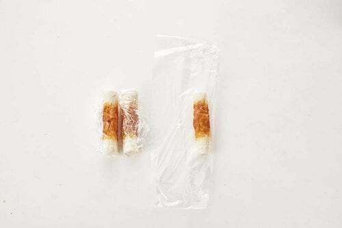 1本ずつラップで包み乾燥を防ごう