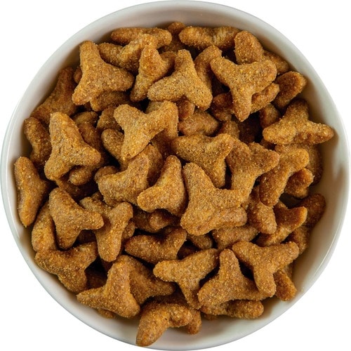 猫用ドライフードおすすめ ペットライン メディファス 満腹感ダイエット 1歳から チキン&フィッシュ味 イメージ2