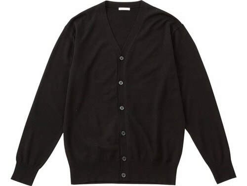 GU:ハイゲージ Vネックカーデ:服