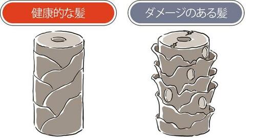 1:髪の内部にいい成分を補給して整える ヘアケアおすすめ イメージ