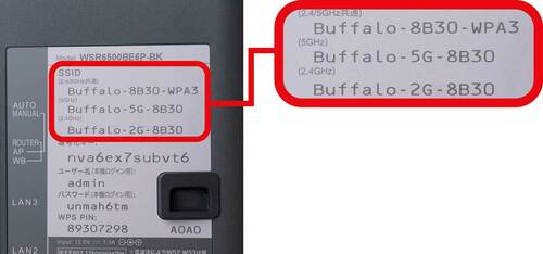 ルーターの背面を確認 Wi-Fiルーターおすすめ イメージ