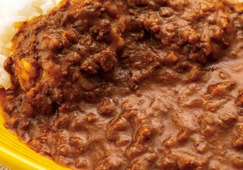 ポイント：豚肉もたっぷり入っている！ カルディおすすめ イメージ