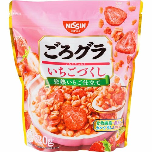 グラノーラおすすめ 日清シスコ ごろグラ いちごづくし イメージ1