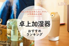 卓上加湿器のおすすめランキング12選。デスクで使いやすい&おしゃれな人気製品を比較