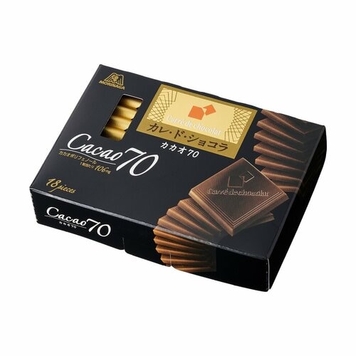 高カカオチョコレートおすすめ 森永製菓 カレ・ド・ショコラ<カカオ７０> イメージ