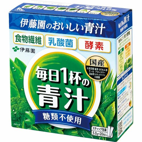 青汁おすすめ 伊藤園 毎日1杯の青汁 糖類不使用 イメージ