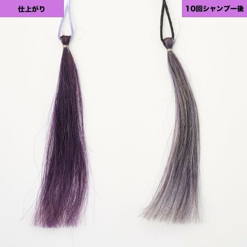 トリートメントタイプで塗やすい パープル（紫）のヘアカラーおすすめ イメージ2