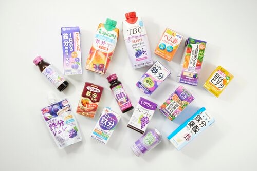 鉄分ドリンクの選び方は? 鉄分ドリンクおすすめ イメージ