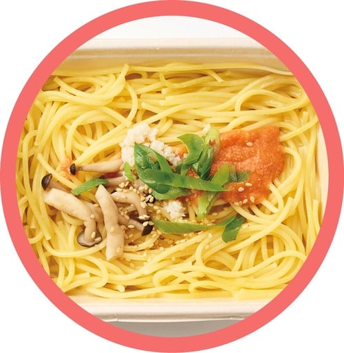 冷凍食品おすすめ 日清製粉ウェルナ マ・マー RICH-NA 金時鯛と明太子のおだしパスタ イメージ2