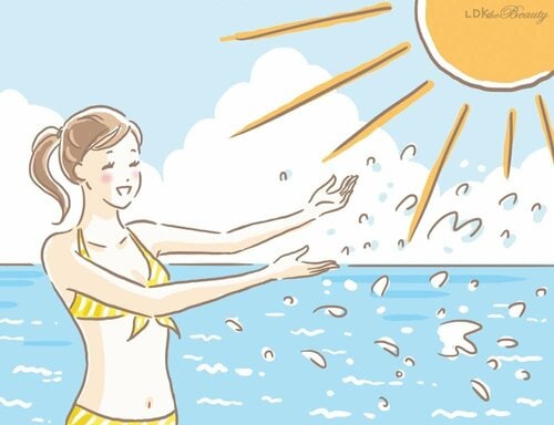 しっかり日を浴びる外でのレジャーの日 イメージ
