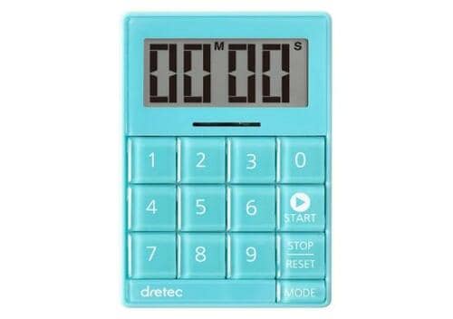 ドリテック(dretec):キュービックタイマー T-549 BL:キッチンタイマー
