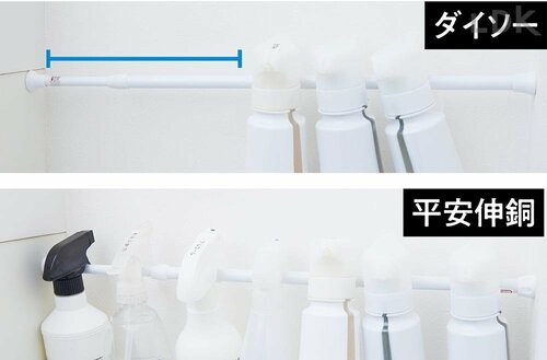 一生モノのワケ:耐荷重が100均の約7倍 イメージ