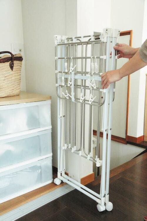 収納場所をとらず組立てもワンタッチ イメージ