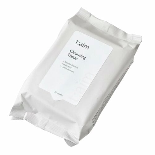 メイク落としシートおすすめ t:aim クレンジング ティッシュ イメージ