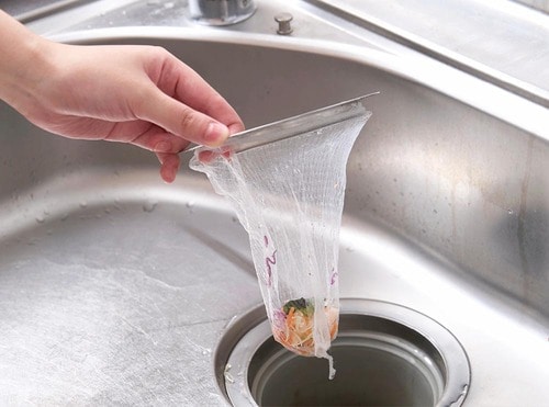 STEP2：ネットを捨てるだけで掃除OK 排水口カバーおすすめ イメージ