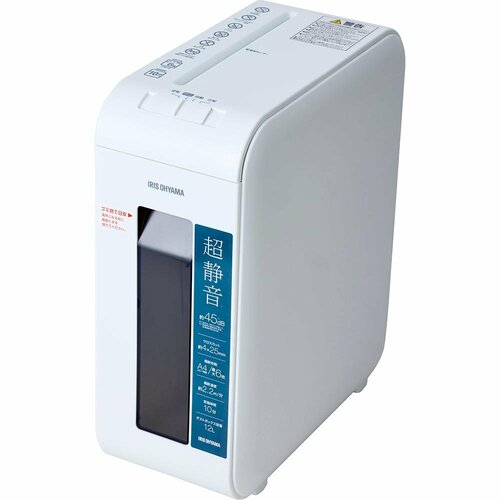 家庭用シュレッダーおすすめ アイリスオーヤマ P6HCSV-W イメージ