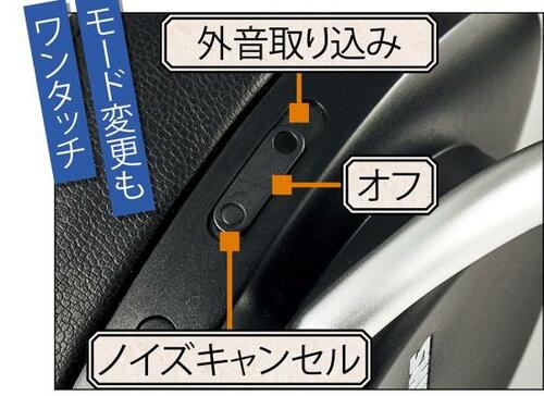 ベストな理由:外音取り込みなど使い勝手も抜かりなし イメージ3