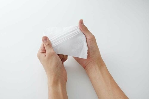 破ける心配は非常に少ない イメージ
