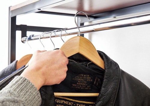 ハンガーラックおすすめ ワイエムワールド 木目調がおしゃれな幅90cm スリムハンガーラック アカシア イメージ2