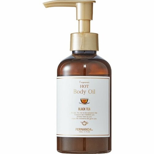 ボディオイルおすすめ フェルナンダ フレグランスホットボディオイル ブラックティー イメージ