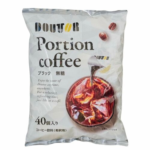 コーヒーポーションおすすめ ドトールコーヒー ポーションコーヒー（無糖） イメージ