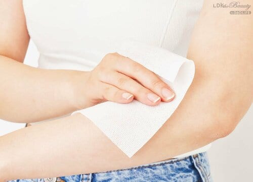 テスト3：使用感 汗拭きシートおすすめ イメージ