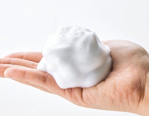 もっちり泡で気持ちいい イメージ