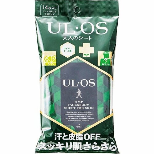 大塚製薬「ウル・オス 大人のシート（14枚）」 イメージ