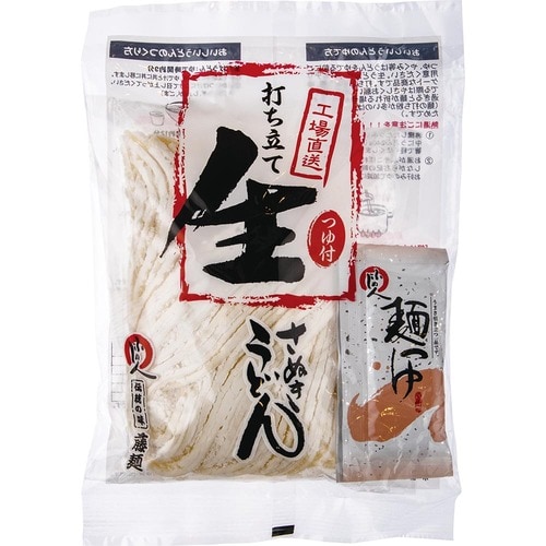 うどんの藤麺「さぬきうどん 工場直送 打ち立て 「生」4個詰合せ」 通販で買える讃岐うどんおすすめ イメージ